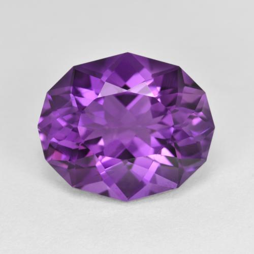Violet vif Améthyste gemme - 7.1ct Fancy Cut (ID: 598284)