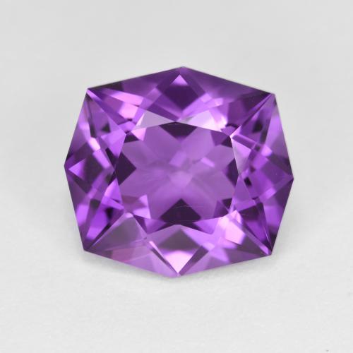 Violet moyen Améthyste gemme - 5ct Fancy Cut (ID: 598286)