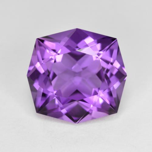 Violet moyen Améthyste gemme - 5.8ct Fancy Cut (ID: 598301)