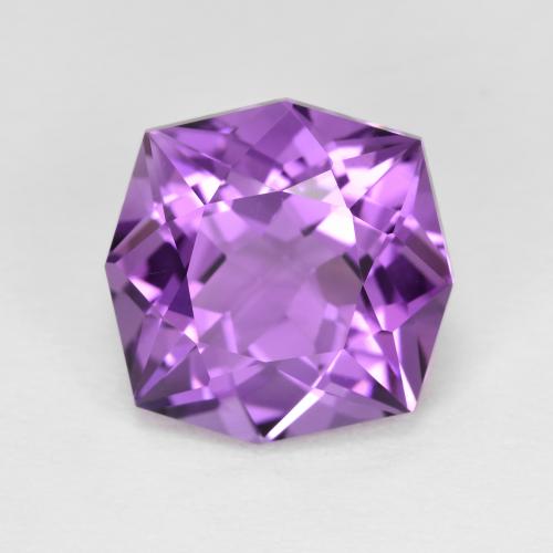 Violet moyen Améthyste gemme - 4.9ct Fancy Cut (ID: 598310)