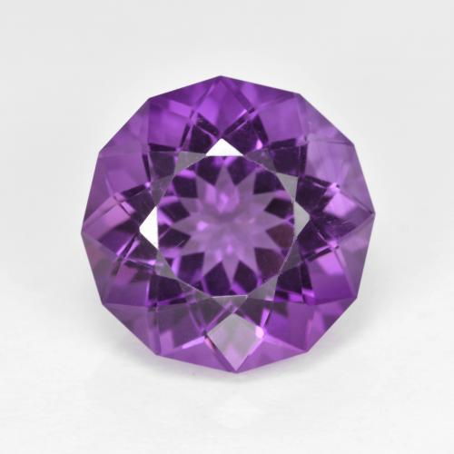 Medium Violet Amethyst Gem - 6.5ct Fancy Cut (ID: 598782)