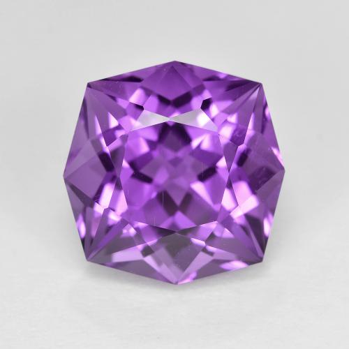 4.6ct Violet intense Améthyste gemme De Brésil