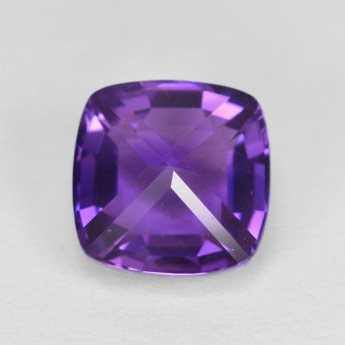 Medium Violet Ametista Gem - 1.6ct Taglio a cuscino (ID: 604490)
