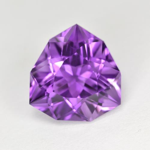 Violet intense Améthyste gemme - 6.7ct Fancy Cut (ID: 605034)