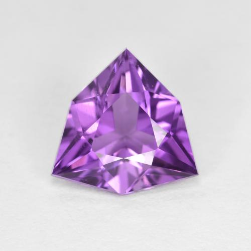 1.97 ct Violet Amethyst Gemstone, Amethyst Gem in Fancy Cut Shape for Sale.