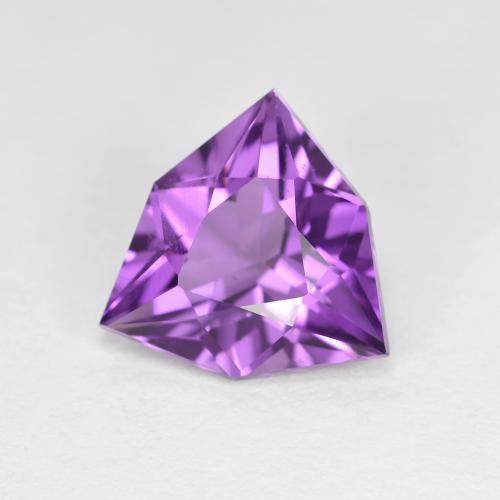 1.97 ct Violet Amethyst Stone, Natural Amethyst in Fancy Cut Shape for Sale