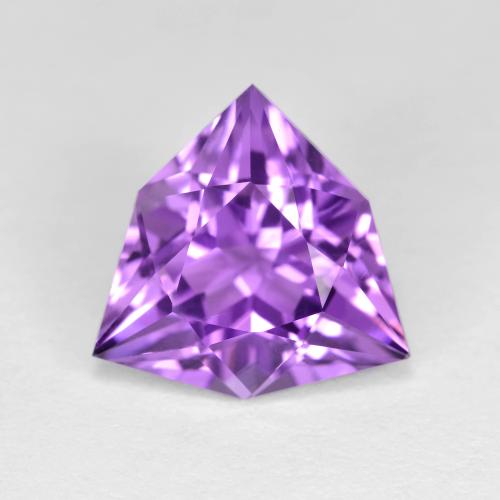Pourpre violacé moyen Améthyste gemme - 3.3ct Fancy Cut (ID: 605602)