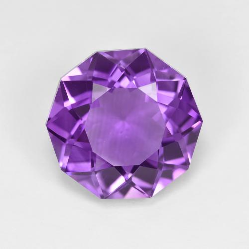 Violet vif Améthyste gemme - 5.5ct Fancy Cut (ID: 606893)