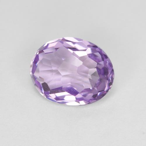 1.95 ct Violet Amethyst Stone, Natural Amethyst in Oval Facet Shape for Sale
