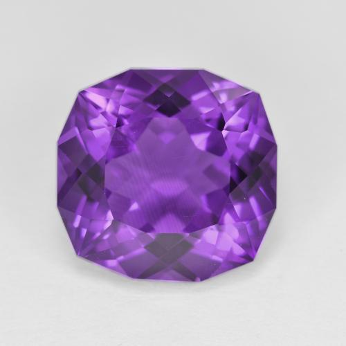 12 mm redondo Natural ametista púrpura profundo Joya Piedra Preciosa 