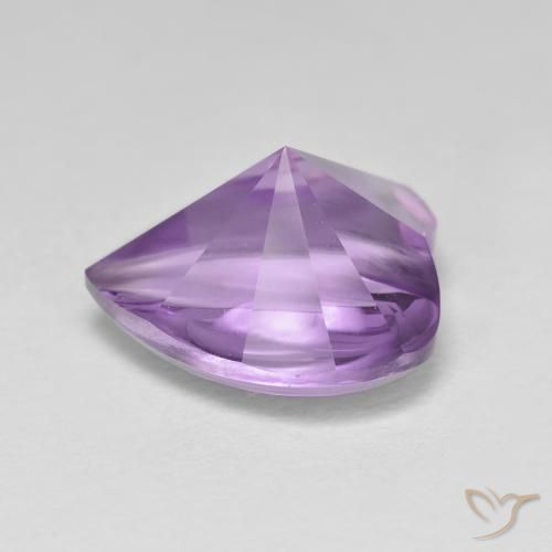 Amethyst Gemstone in 11 x 11 mm (calibrated) Size for Sale, Amethyst Stone in Purplish Violet Color