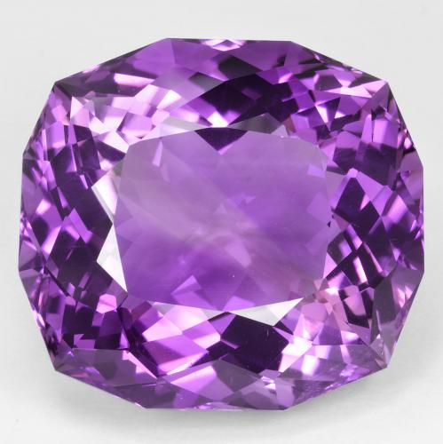 Medium Violet Ametista Gem - 59.4ct Taglio a cuscino (ID: 610379)