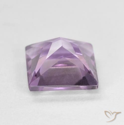 Amethyst Gemstone in 7 x 7 mm (calibrated) Size for Sale, Amethyst Stone in Purplish Violet Color