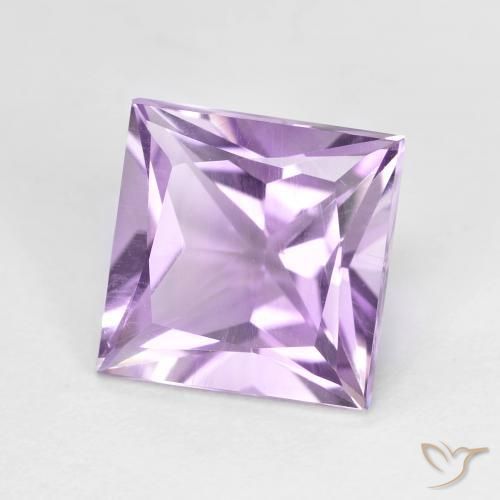 2.11ct Natural Iris Violet Amethyst, Square, VS