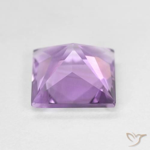 Amethyst Gemstone in 8 x 8 mm (calibrated) Size for Sale, Amethyst Stone in Iris Violet Color