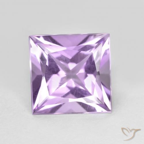 1.98ct Natural Iris Violet Amethyst, Square, VS