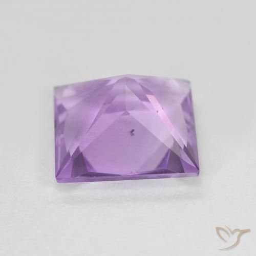Amethyst Gemstone in 8 x 8 mm (calibrated) Size for Sale, Amethyst Stone in Iris Violet Color