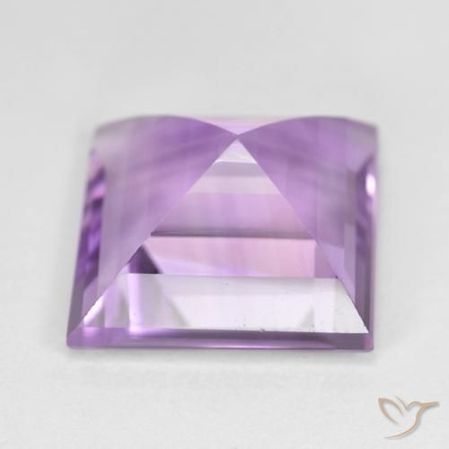 Amethyst Gemstone in 14 x 14 mm (calibrated) Size for Sale, Amethyst Stone in Medium-Dark Violet Color