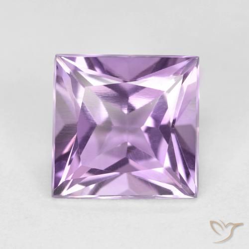 2.23ct Natural Purplish Violet Amethyst, Square, VVS-VS