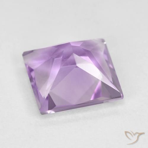 Amethyst Gemstone in 8 x 8 mm (calibrated) Size for Sale, Amethyst Stone in Purplish Violet Color