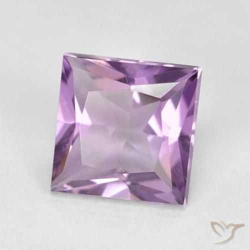 1.59ct Natural Purplish Violet Amethyst, Square, VVS-VS