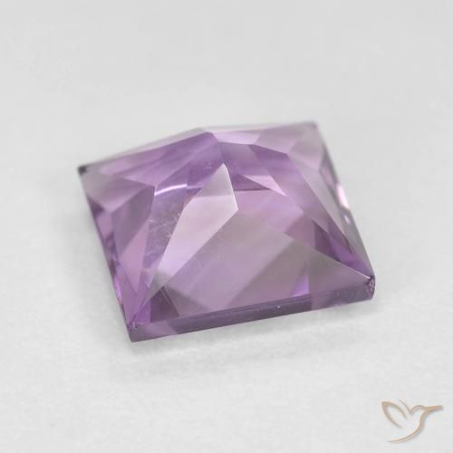 Amethyst Gemstone in 7 x 7 mm (calibrated) Size for Sale, Amethyst Stone in Purplish Violet Color