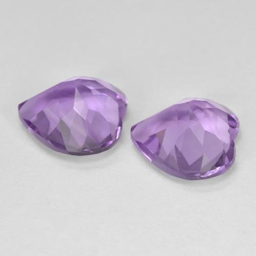 Amethyst Gemstones in 10 x 10 mm (calibrated) Size for Sale, Amethyst Stones in Deep Violet Color