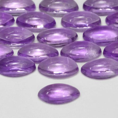 Amethyst Gemstone in 5.2 x 2.6 mm Size for Sale, Amethyst Stone in Medium Pinkish Violet Color