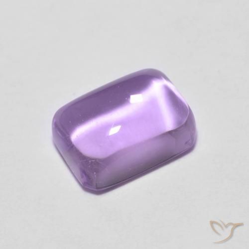 1.26 ct Violet Amethyst Stone, Natural Amethyst in Octagon Cabochon Shape for Sale