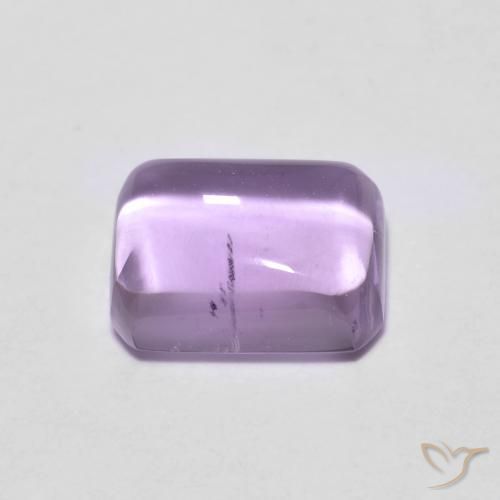 Amethyst Gemstone in 7.2 x 5.2 mm Size for Sale, Amethyst Stone in Light Violet Color