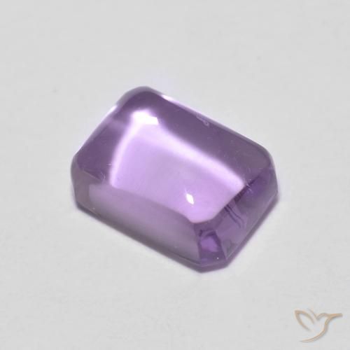 1.31 ct Violet Amethyst Stone, Natural Amethyst in Octagon Cabochon Shape for Sale