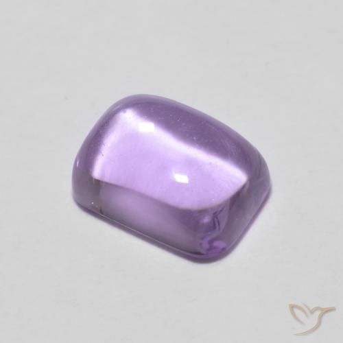 1.25 ct Violet Amethyst Stone, Natural Amethyst in Octagon Cabochon Shape for Sale