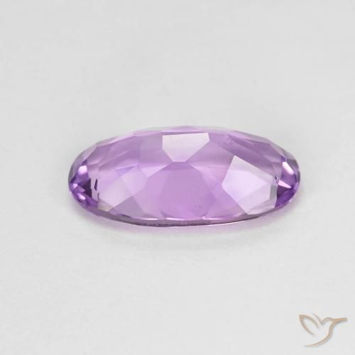 Amethyst Gemstone in 12.8 x 7 mm Size for Sale, Amethyst Stone in Light Pinkish Violet Color