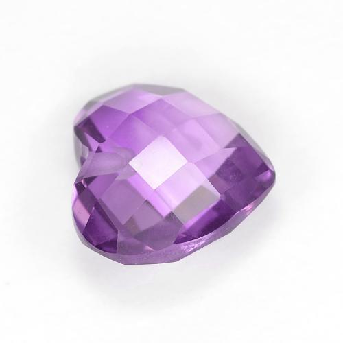 Amethyst Gemstone in 8 x 8 mm (calibrated) Size for Sale, Amethyst Stone in Medium Purplish Violet Color