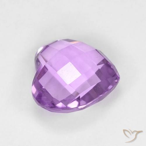 Amethyst Gemstone in 8 x 8 mm (calibrated) Size for Sale, Amethyst Stone in Medium Purplish Violet Color