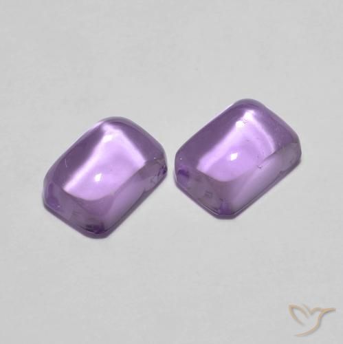 Amethyst Gemstones in 7 x 5 mm (calibrated) Size for Sale, Amethyst Stones in Medium Violet Color