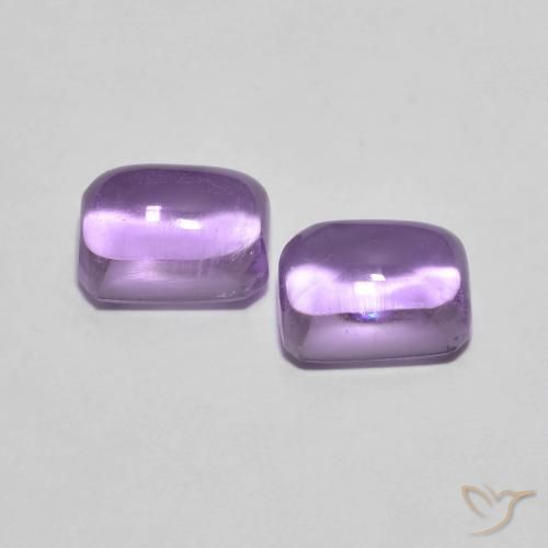 Amethyst Gemstones in 7 x 5 mm (calibrated) Size for Sale, Amethyst Stones in Medium Violet Color