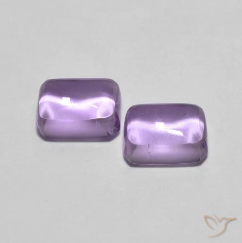 Amethyst Gemstones in 7 x 5 mm (calibrated) Size for Sale, Amethyst Stones in Medium Violet Color