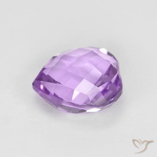 Amethyst Gemstone in 8 x 8 mm (calibrated) Size for Sale, Amethyst Stone in Pinkish Violet Color