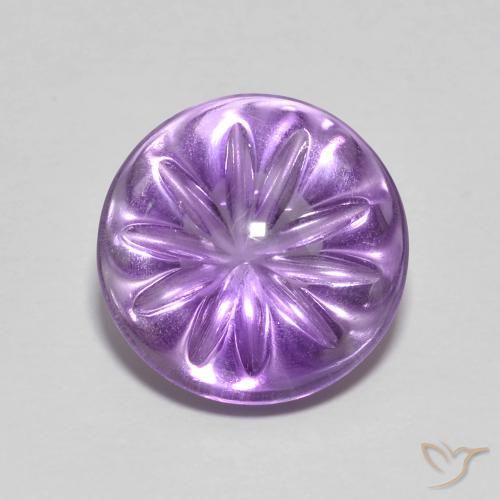 4.75 ct Carved Amethyst, 10.9 mm From Brazil, Photo A