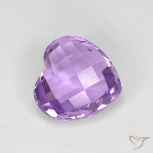 1.96ct Natural Iris Violet Amethyst, Heart, VVS