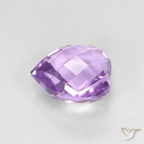 Amethyst Gemstone in 8 x 8 mm (calibrated) Size for Sale, Amethyst Stone in Medium Violet Color