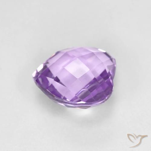 Amethyst Gemstone in 8 x 8 mm (calibrated) Size for Sale, Amethyst Stone in Medium Violet Color