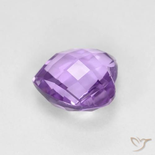 Amethyst Gemstone in 8 x 8 mm (calibrated) Size for Sale, Amethyst Stone in Medium Violet Color