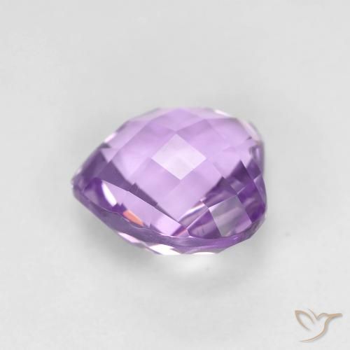 Amethyst Gemstone in 8 x 8 mm (calibrated) Size for Sale, Amethyst Stone in Medium Violet Color