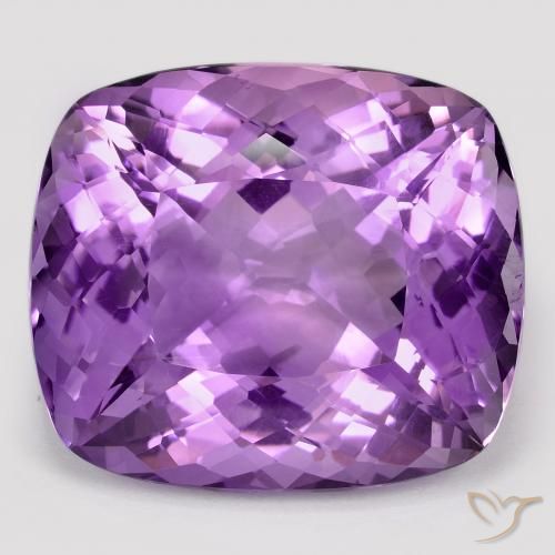 55.74ct Natural Intense Violet Amethyst, Cushion, VVS