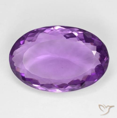 18.50 Ct 17 Pieces Natural Amethyst Loose Gemstone Oval Cut 5 X 7 MM V-580 