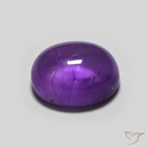 Amethyst Gemstone in 10 x 8 mm (calibrated) Size for Sale, Amethyst Stone in Deep Violet Color
