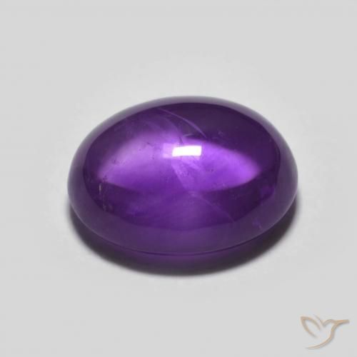 Amethyst Gemstone in 11 x 9 mm (calibrated) Size for Sale, Amethyst Stone in Deep Violet Color