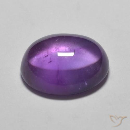 Amethyst Gemstone in 11 x 9 mm (calibrated) Size for Sale, Amethyst Stone in Pinkish Violet Color